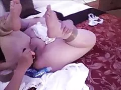 Chubby amateur asia kukomaa toy kucheza