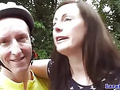 Euro kiingereza milf katika soksi anal fuck