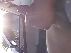 Glasi granny kubwa cum flash!